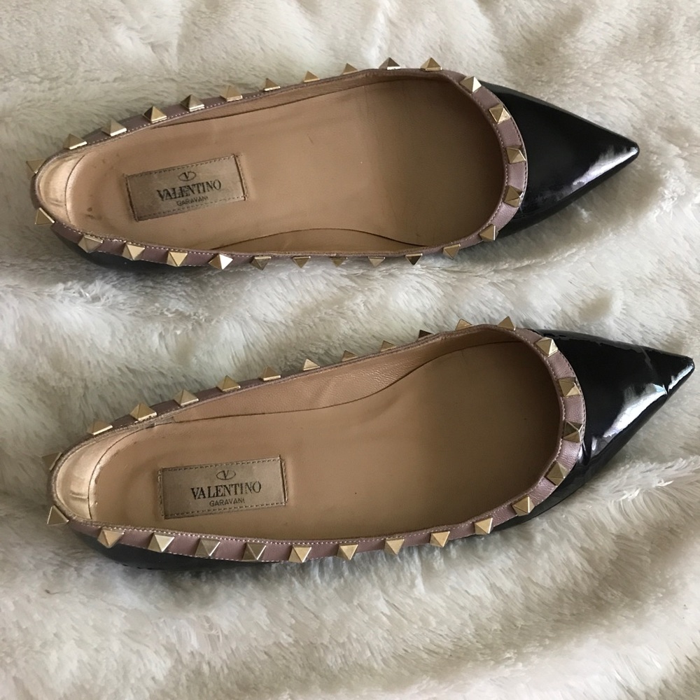 Valentino flats size 38